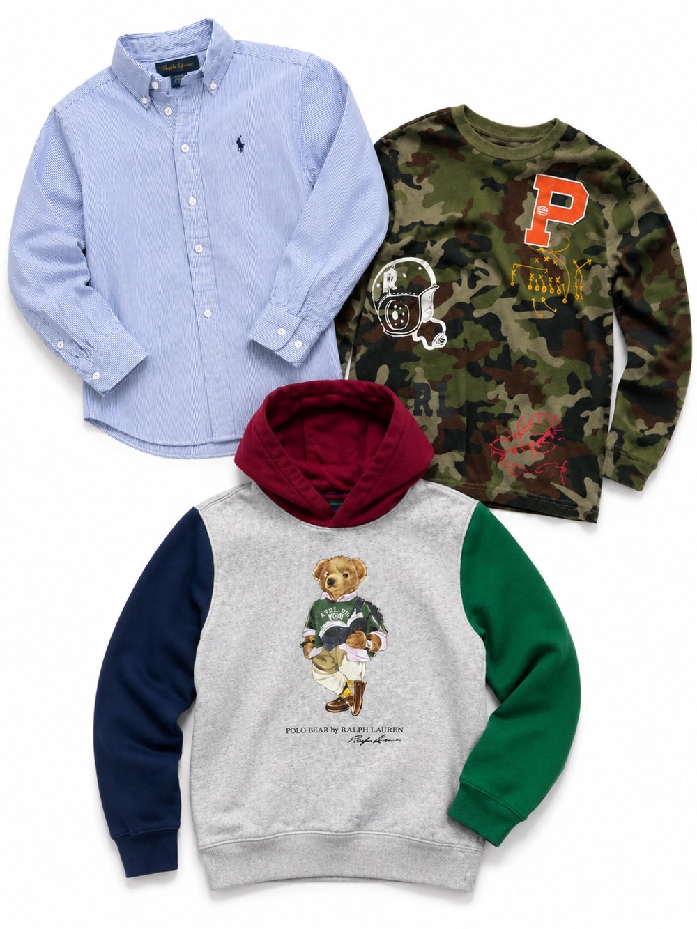 Polo Ralph Lauren bundle of boys shirts size medium